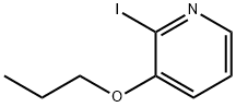 Pyridine, 2-iodo-3-propoxy- Structural
