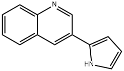 Quinoline, 3-(1H-pyrrol-2-yl)- Structural