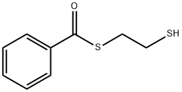 Benzenecarbothioic acid, S-(2-mercaptoethyl) ester Structural
