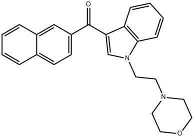 JWH 200 2'-naphthyl isomer Structural