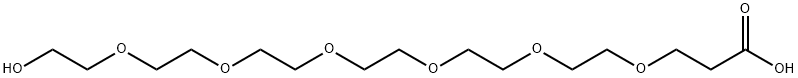 HO-PEG6-CH2CH2COOH Structural