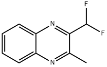 Quinoxaline, 2-(difluoromethyl)-3-methyl- Structural