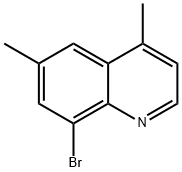 Quinoline, 8-bromo-4,6-dimethyl- Structural