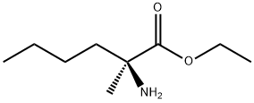 Norleucine, 2-methyl-, ethyl ester Structural