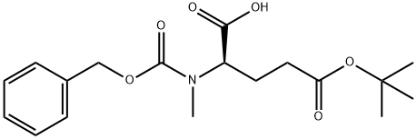 Z-N-Me-D-Glu(OtBu)-OH Structural