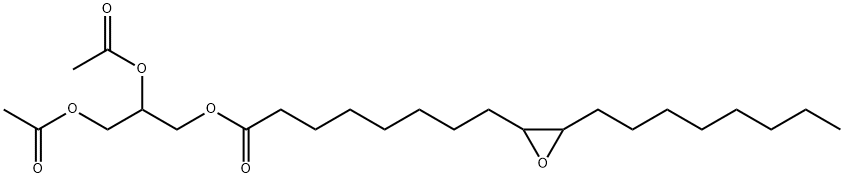 Glycery 1,2-diacetate-3-(9,10-)epoxyoctadecanate Structural
