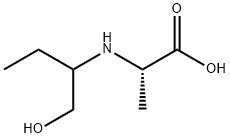 L-Alanine, N-[1-(hydroxymethyl)propyl]- Structural