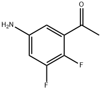 Ethanone, 1-(5-amino-2,3-difluorophenyl)- Structural