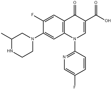 Fandofloxacin Structural