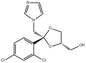 Ketoconazole Impurity 9 (Ketoconazole Hydroxymethyl Impurity) Structural