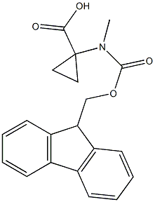 N-Fmoc-N-methyl-1-amino-1-cyclopropanecarboxylic acid