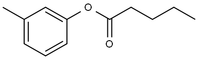 Pentanoic acid, 3-methylphenyl ester