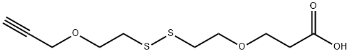 Propargyl-PEG1-SS-PEG1-acid