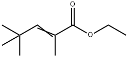 ethyl 2,4,4-trimethylpent-2-enoate Structural