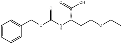 Homoserine, O-ethyl-N-[(phenylmethoxy)carbonyl]- Structural