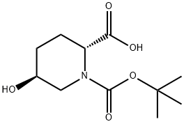 (2R,5S)-1-[(tert-butoxy)carbonyl]-5-hydroxypiperidine-2-carboxylic acid