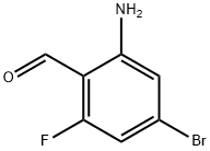 Benzaldehyde, 2-amino-4-bromo-6-fluoro- Structural