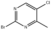 Pyrimidine, 2-bromo-5-chloro-4-methyl- Structural