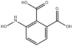 1,2-Benzenedicarboxylicacid,3-(hydroxyamino)-(9CI) Structural