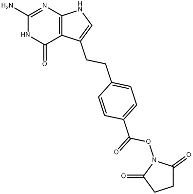 4-[2’-(7’’-Deazaguanine)ethyl]benzoic Acid N-Hydroxysuccinimide Ester Structural