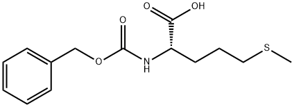 L-Norvaline, 5-(methylthio)-N-[(phenylmethoxy)carbonyl]- Structural