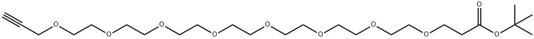 Propargyl-PEG8-t-butyl ester