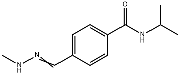 N-isopropyl-alpha-(2-methylhydrazo)-4-toluamide Structural