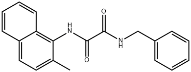 Ethanediamide, N1-(2-methyl-1-naphthalenyl)-N2-(phenylmethyl)-
