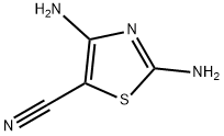 diamino-1,3-thiazole-5-carbonitrile Structural