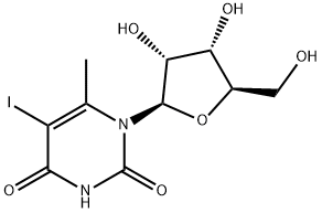 Uridine, 5-iodo-6-methyl- (9CI) Structural