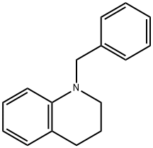 Quinoline, 1,2,3,4-tetrahydro-1-(phenylmethyl)- Structural
