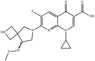 Zabofloxacin Structural