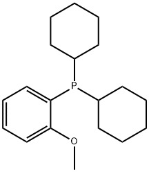 Phosphine, dicyclohexyl(2-methoxyphenyl)- Structural