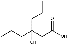 Hexanoic acid, 3-hydroxy-3-propyl- Structural