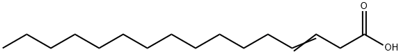 delta(3)-hexadecenoic acid Structural