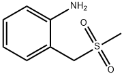 Benzenamine, 2-[(methylsulfonyl)methyl]- Structural