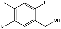 Benzenemethanol, 5-chloro-2-fluoro-4-methyl- Structural