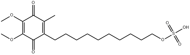 Idebenone Sulfate Structural