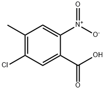 Benzoic acid, 5-chloro-4-methyl-2-nitro- Structural