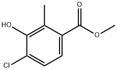 Benzoic acid, 4-chloro-3-hydroxy-2-methyl-, methyl ester Structural