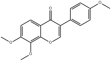 RETUSIN 7,8-DIMETHYLETHER Structural