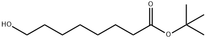 Octanoic acid, 8-hydroxy-, 1,1-dimethylethyl ester Structural