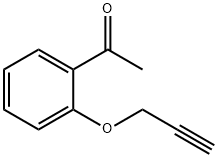 Ethanone, 1-[2-(2-propyn-1-yloxy)phenyl]- Structural