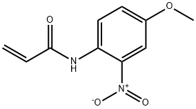 N-(4-methoxy-2-nitrophenyl)prop-2-enamide Structural
