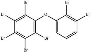 Benzene, 1,2,3,4,5-pentabromo-6-(2,3-dibromophenoxy)- Structural