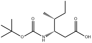 D-beta-homoisoleucine-Boc Structural
