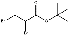 Propanoic acid, 2,3-dibromo-, 1,1-dimethylethyl ester Structural