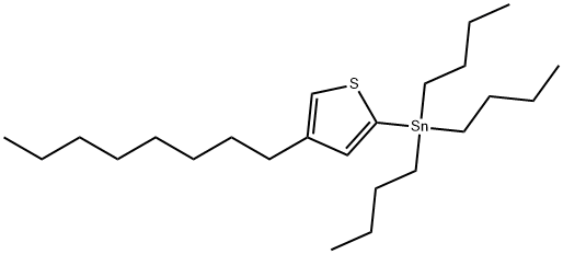 IN1581, Tributyl(4-octylthiophen-2-yl)stannane Structural