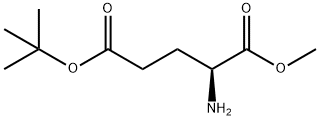 L-Glutamic acid, 5-(1,1-dimethylethyl) 1-methyl ester Structural