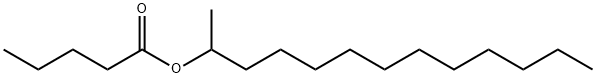 Pentanoic acid, 1-methyldodecyl ester Structural